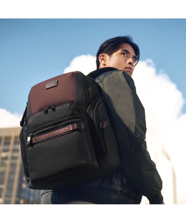 TUMI ALPHA BRAVO 「ナヴィゲーション」バックパック オックス ブラッド
