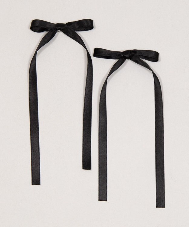 WEGO L2Pロングナローリボンクリップ ブラック