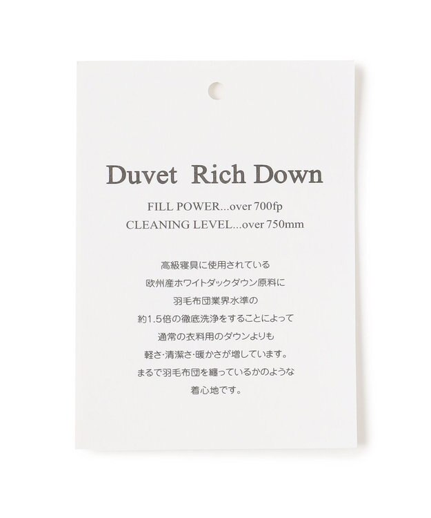 J.PRESS LADIES 【洗える】ブラッシュドマルチポリ ショート ダウンコート ベージュ系