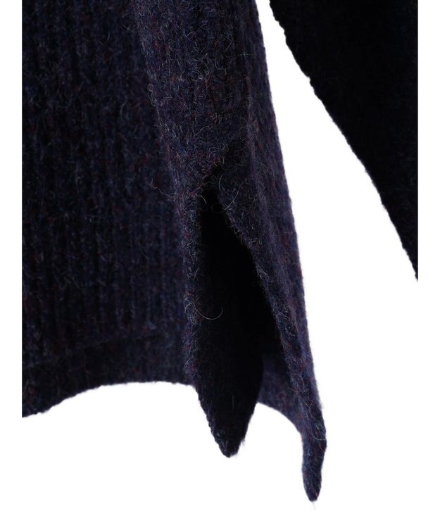 AMERICAN HOLIC ミックスヤーンカフタンニットプルオーバー Purple