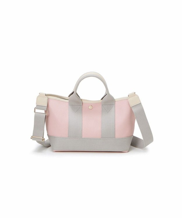 TOPKAPI 【Breath TOPKAPI】SCOTCH GRAIN スコッチグレイン ショルダー付き ミニ トート バッグ ピンク