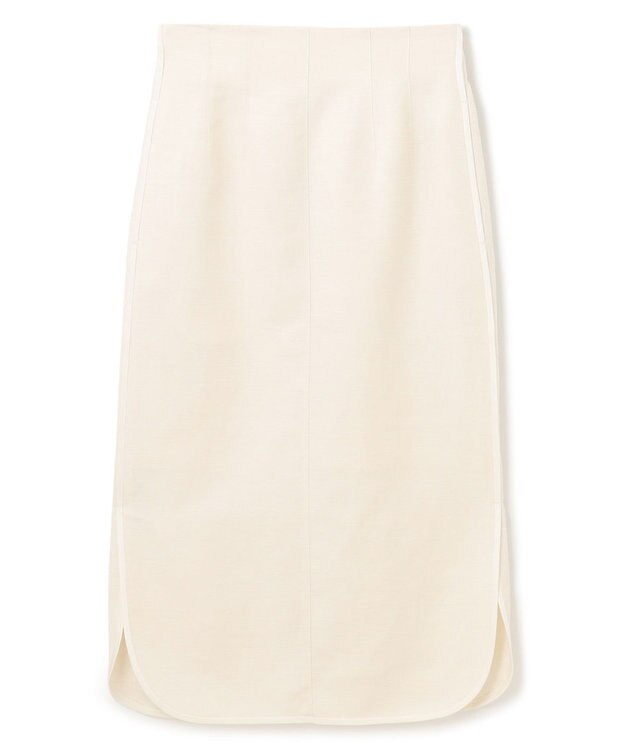BEIGE， WISTERIA / ナロースカート Off White