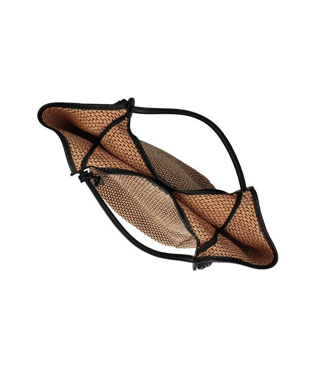 INTER-CHAUSSURES 【MARCO MASI】ナチュラルサマー・ソフトトート ブラックコンビ