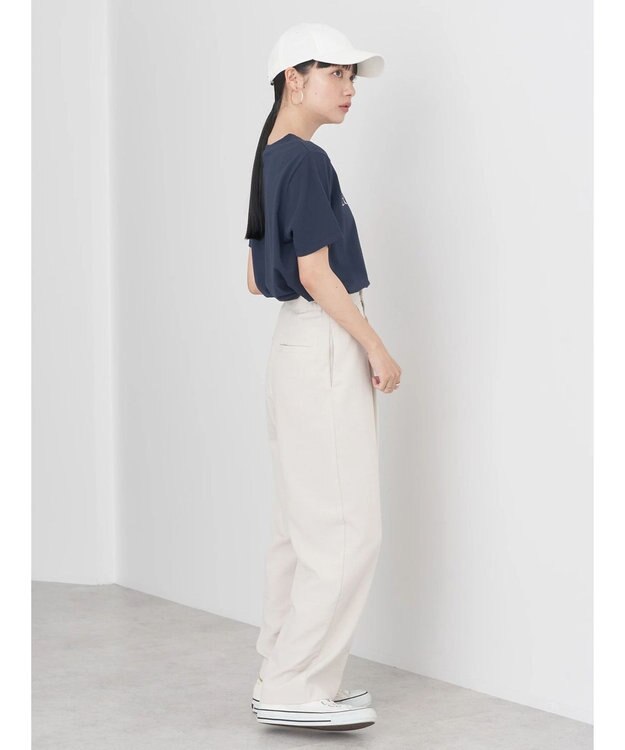 earth music&ecology ＥＣＬＯＳＩＯＮＡＲ　半袖ＴＥＥ Navy