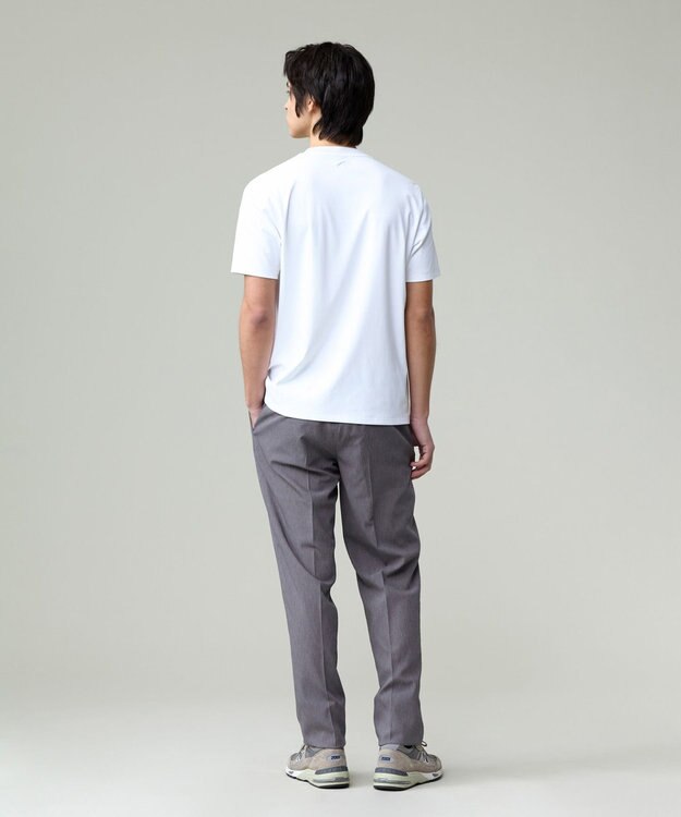 J.PRESS MEN ちょうどいいが続く快適スラックス ついに完成【ストレッチ / 高通気性 / 撥水 / 洗える】エアコンフィストレッチ スラックス グレー系