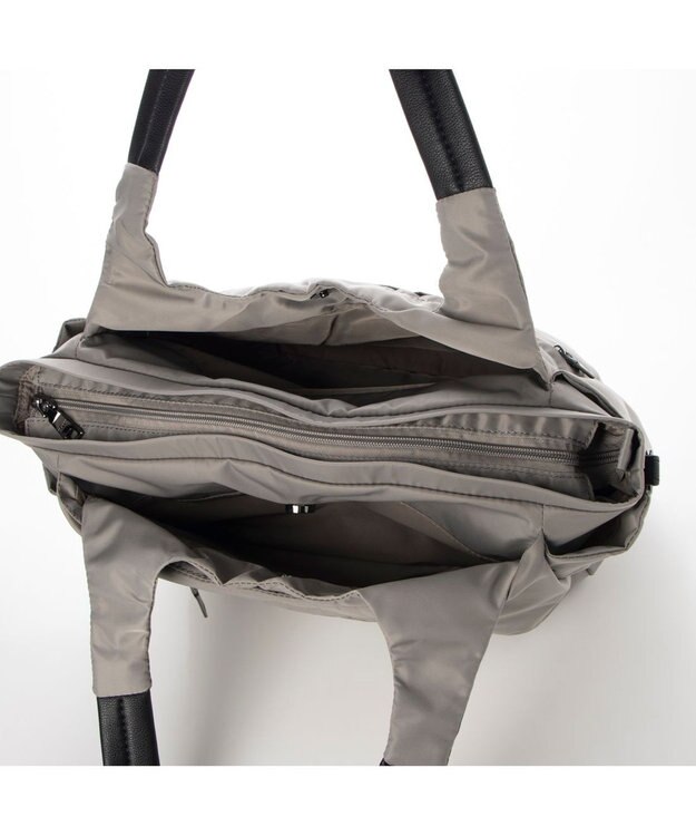 Y'SACCS 【Y’SACCS vous et】ラウンド2WAYトート グレー