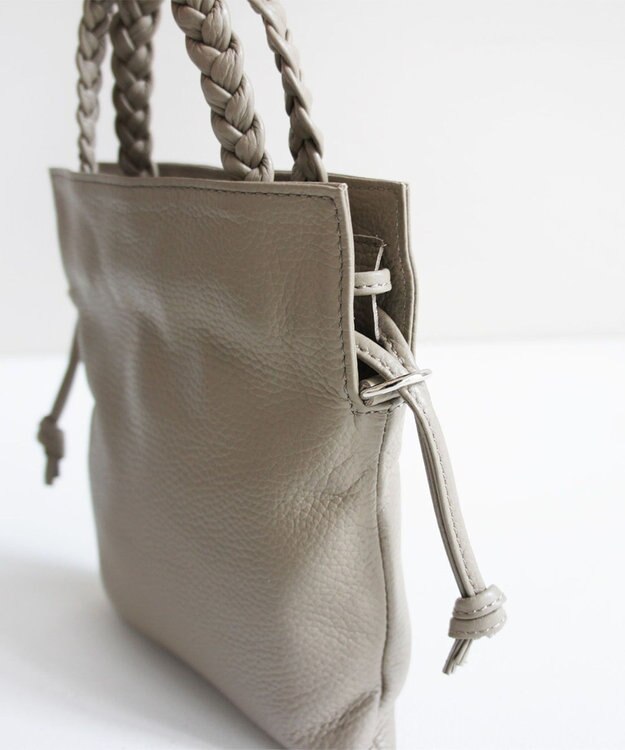 TIDEWAY MONTH 巾着2WAYショルダー グレージュ