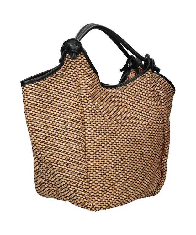 INTER-CHAUSSURES 【MARCO MASI】ナチュラルサマー・ソフトトート ブラックコンビ