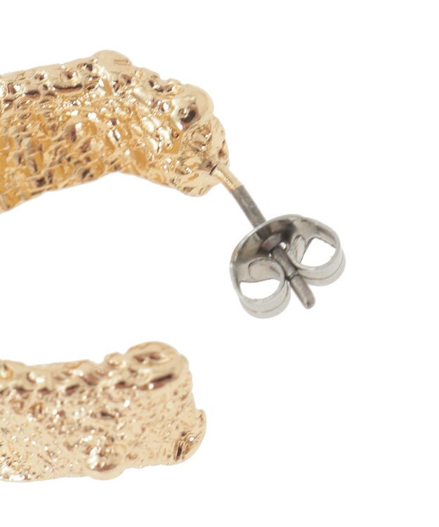 AMERICAN HOLIC グリッティフープピアス Gold