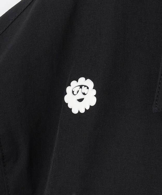 PW CIRCULUS 【MEN】ダブルポケットサファリシャツ ゴルフ ブラック系