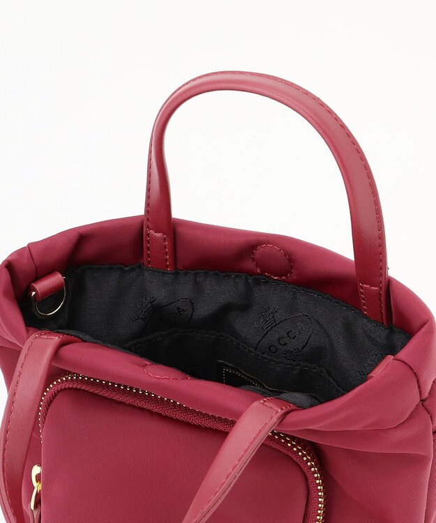 TOCCA 【撥水】COLLIS NYLON MULTIBAG マルチバッグ レッド系