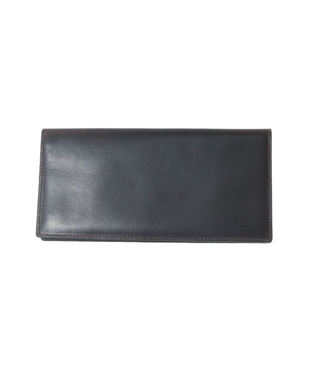 genten スクエアウォレット キップレザー長財布 ノウチャ