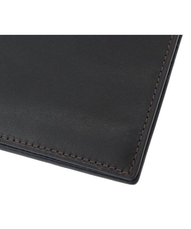 genten スクエアウォレット キップレザー長財布 ノウチャ