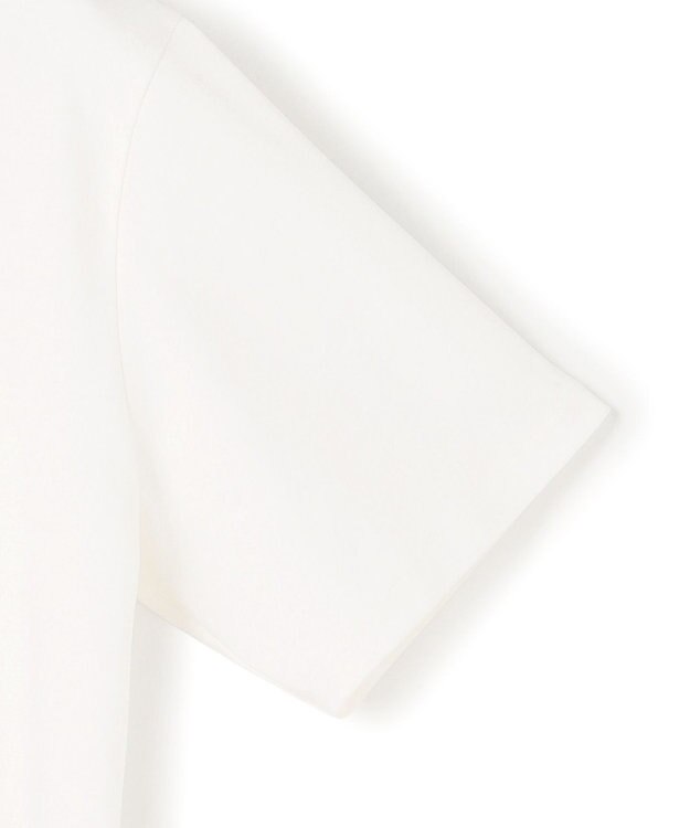 23区 S 【先行予約】スカーフコンビジャージー ウエストデザイン カットソー オフ×ネイビー