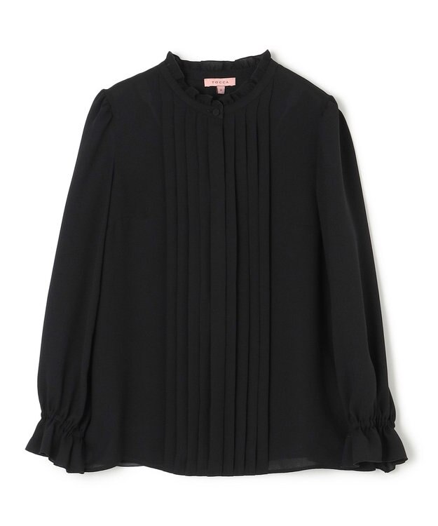 TOCCA 【消臭・洗える】BISCUIT ブラウス ブラック系