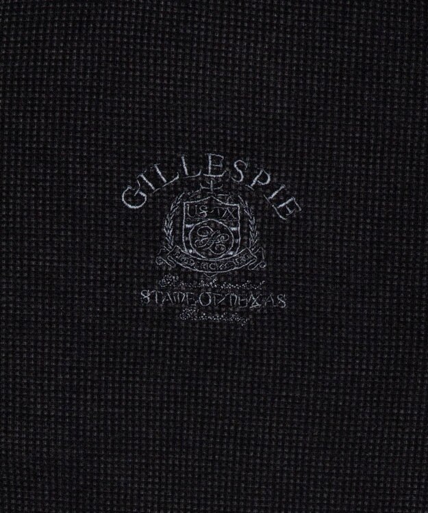 WEGO 【ユニセックス着用ITEM】ワッフルZIPパーカー ブラックその他