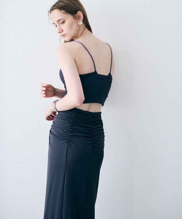 uncrave 【DAWN×uncrave】 CUP IN BRA TOP DOUBLE グレー