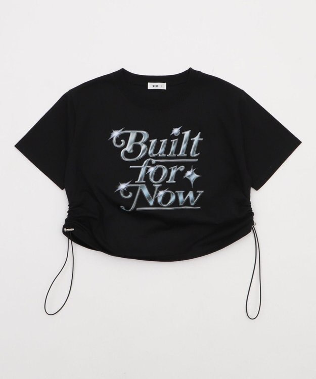 WEGO グラフィックストッパードロストショートT ブラック