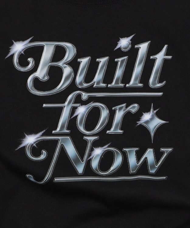 WEGO グラフィックストッパードロストショートT ブラック