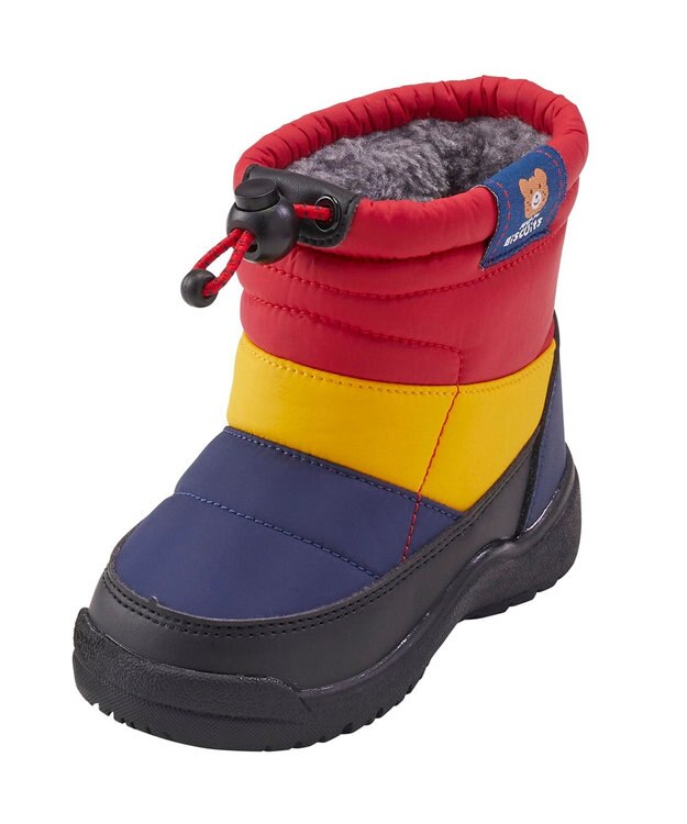 MIKI HOUSE HOT BISCUITS 【14-18cm】 はっ水 ウィンターブーツ マルチカラー