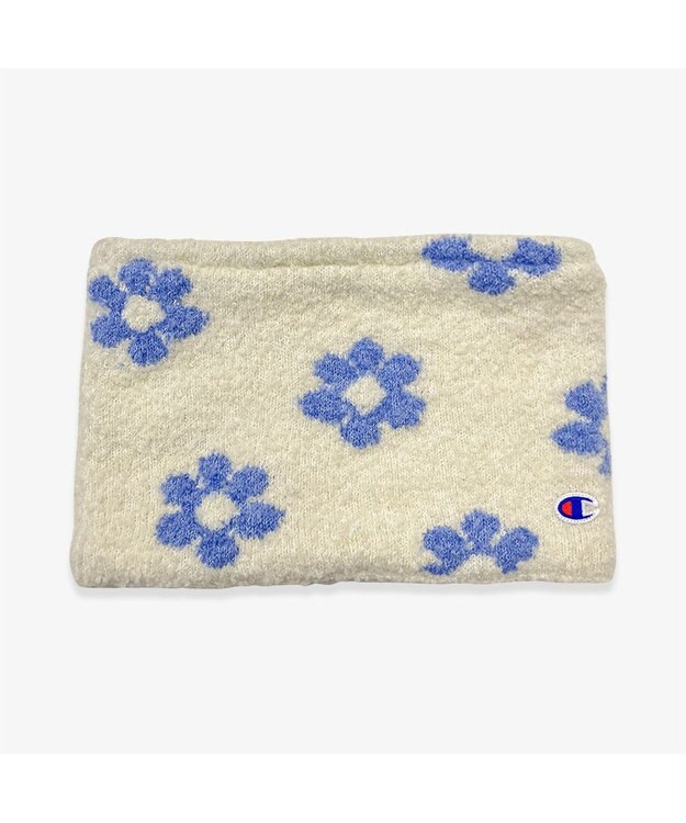 林八百吉商店 Champion　フラワーニットネックウォーマー アイボリー