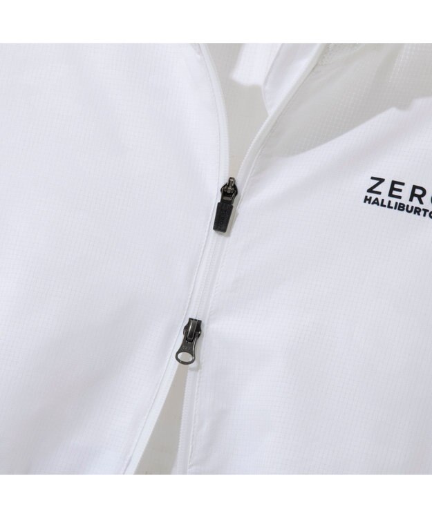 ZERO HALLIBURTON クールドッツ カモフラージュ ブルゾン ZHG-A4S10A 82822 ゴルフウェア ホワイト