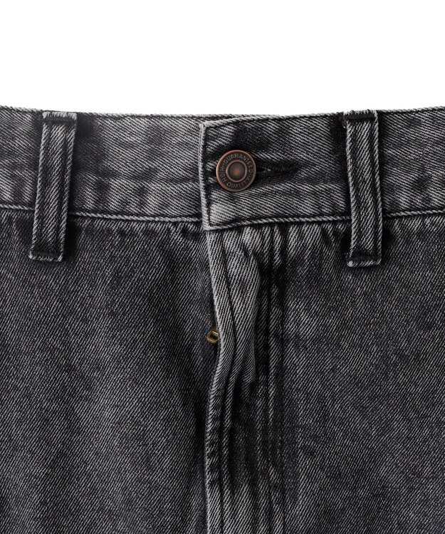 WEGO カーゴポケットデニムミニスカート ブラックその他