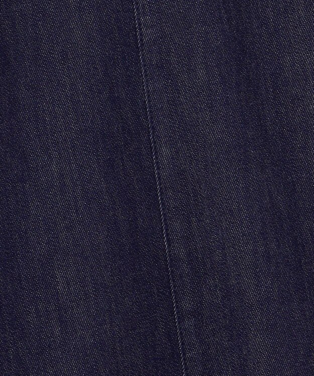 自由区 L 【洗える】ウスカルデニムバギー パンツ インディゴ