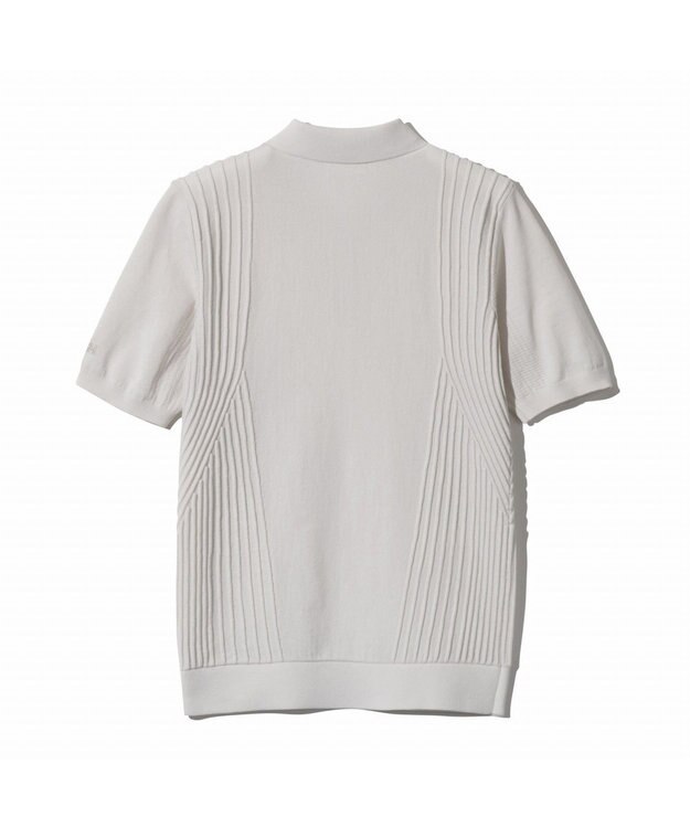 ZERO HALLIBURTON 【雑誌掲載】ニットポロシャツ ZHG-W5S7a 82982 ホワイト