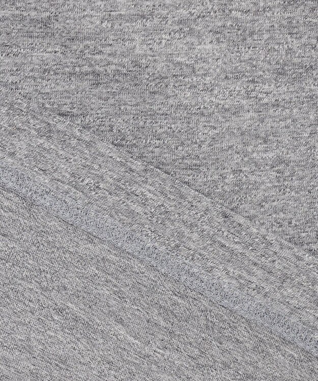 JOSEPH ABBOUD 【キングサイズ・オーガニックコットン使用・日本素材、日本縫製】JOE COTTON サッカー Tシャツ ライトグレー系