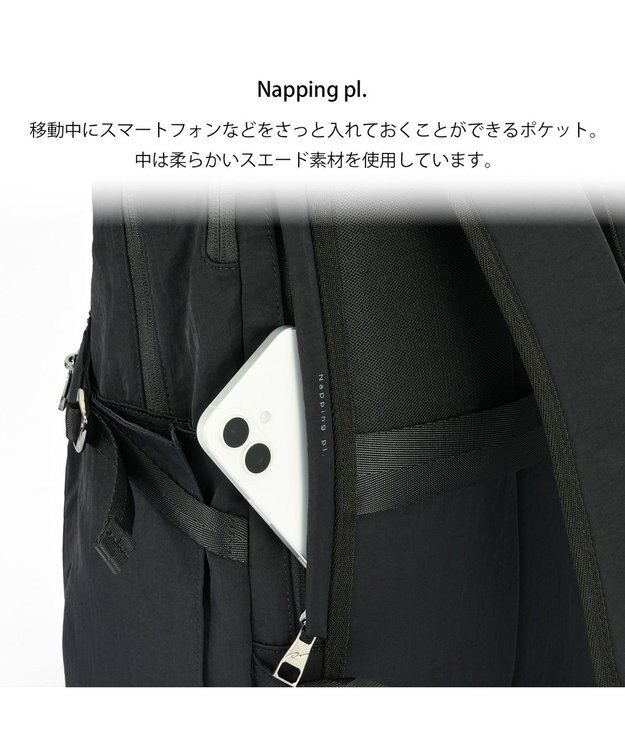 ACE BAGS & LUGGAGE W&.Day/Night キルッコ リュックサック A4サイズ 14.0インチPC収納 19145 ダブルアンドデイナイト ブラック