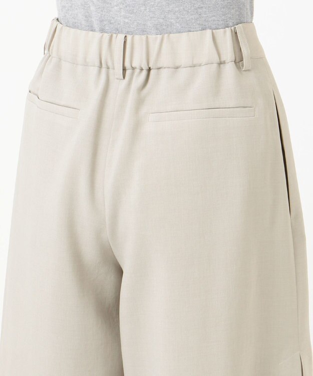 J.PRESS LADIES 【洗える】シックアンドシンボイル パンツ ベージュ系