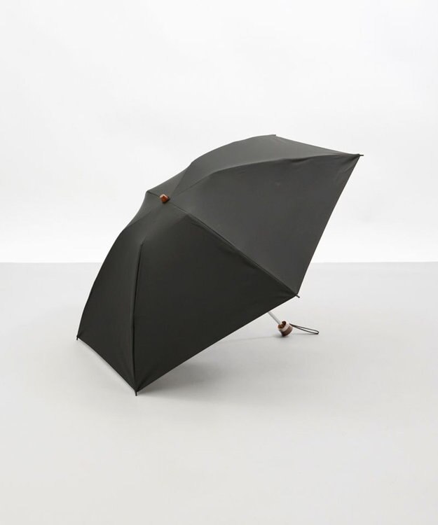 AURORA 【WEB限定】 サマーシールド 晴雨兼用傘（折りたたみ・クイックオープン）（ジェラートカラーコレクション） ブラックコーヒー