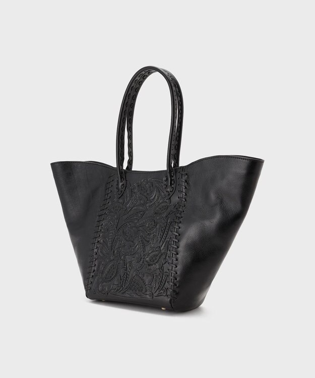 GRACE CONTINENTAL CurveTotebag ブラック