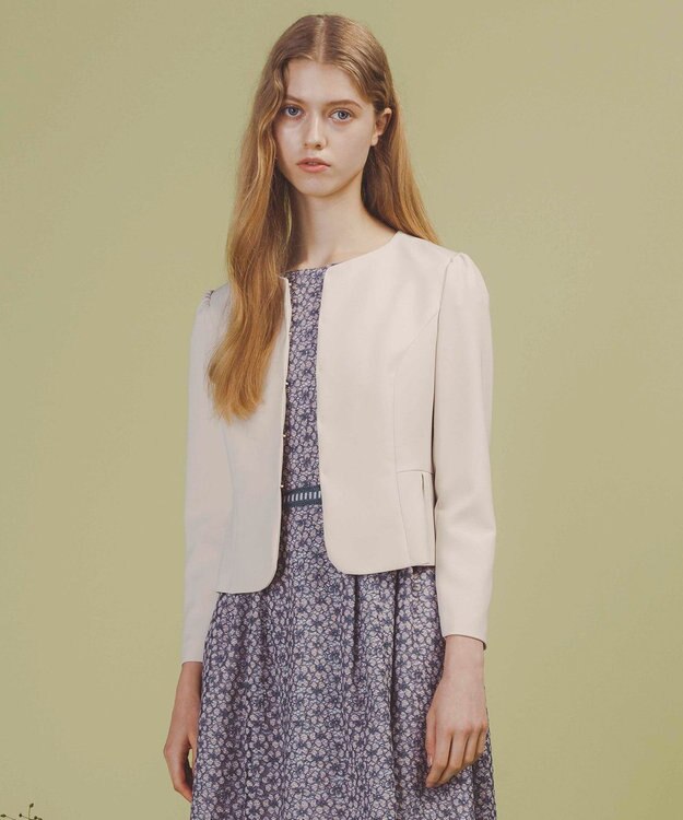 TOCCA 【洗える・消臭】BUTTERFLY WING ジャケット ベージュ系