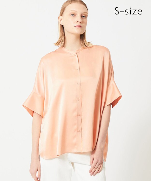BEIGE， 【S-size】YEW / シャツブラウス Peach