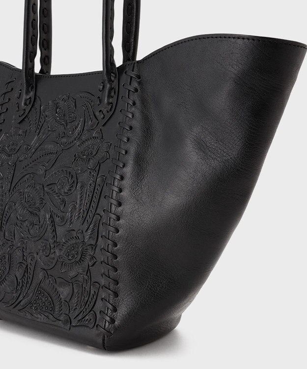 GRACE CONTINENTAL CurveTotebag ブラック
