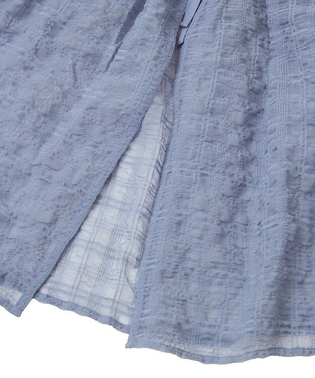 earth music&ecology シアーパフチュニック Gray