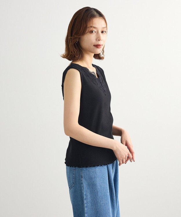 Green Parks ２ＷＡＹ　レースタンクトップ Charcoal Gray