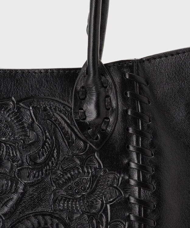 GRACE CONTINENTAL CurveTotebag ブラック