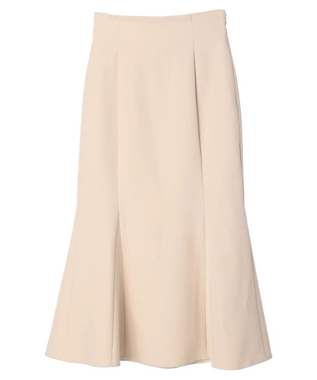 earth music&ecology フレアマーメイドスカート Light Beige
