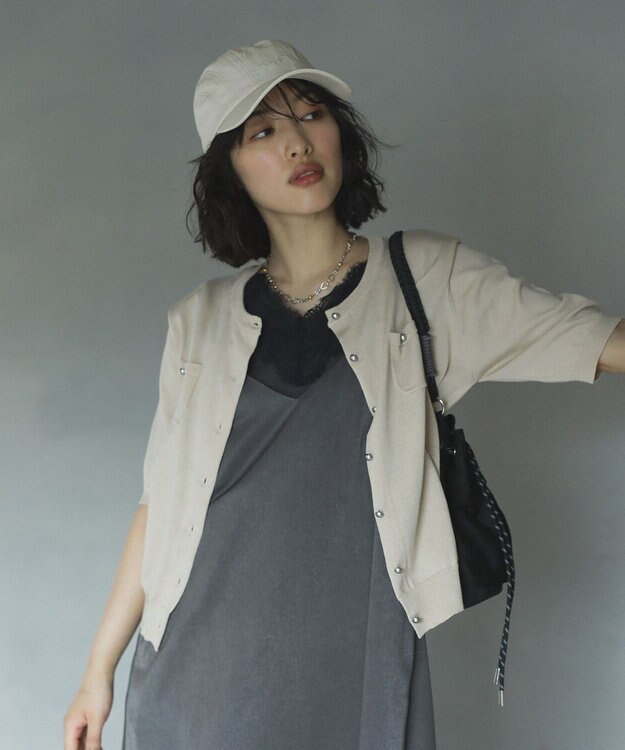 Green Parks ２ＷＡＹ　レースタンクトップ Charcoal Gray