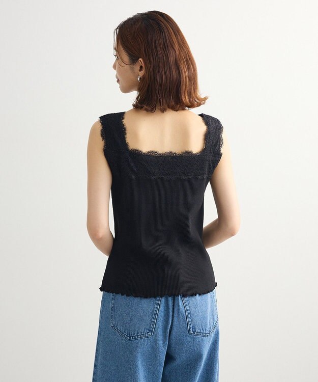 Green Parks ２ＷＡＹ　レースタンクトップ Charcoal Gray