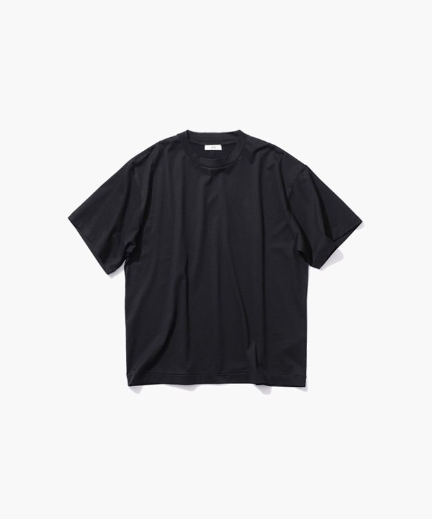 ATON SUVIN 60/2 | オーバーサイズ Tシャツ - UNISEX BLACK