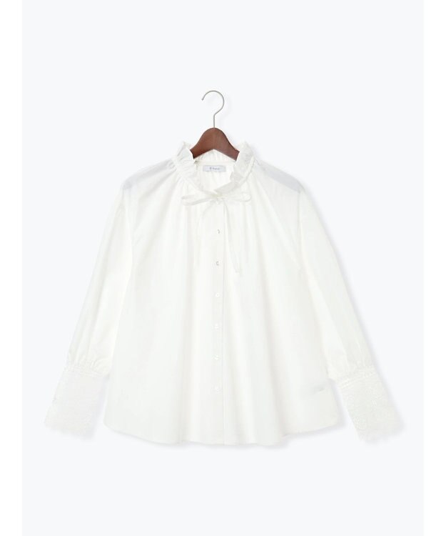Te chichi レースカフスブラウス オフホワイト