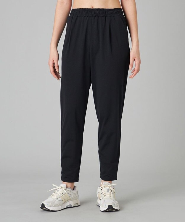 Chacott Chacott BALANCE EasyCare+テーパードパンツ ブラック