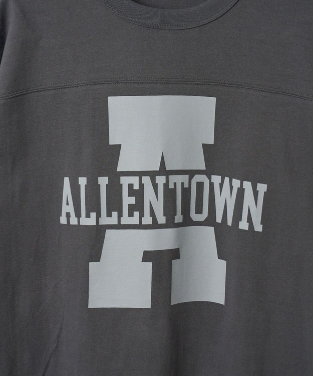 WEGO 【ユニセックス着用ITEM/手洗い可/MLサイズ】フットボールBIG　T（S） スミクロ