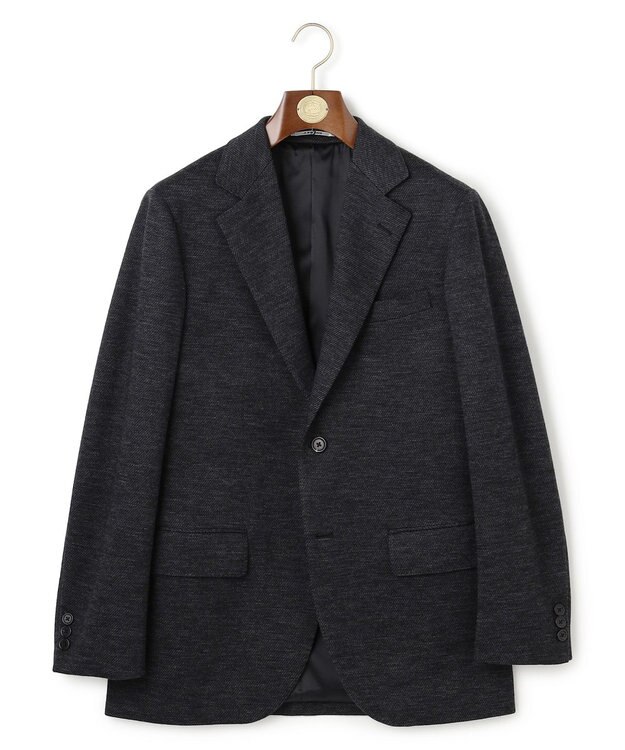 J.PRESS MEN 快適さとエレガンスを纏う【セットアップ対応 / ストレッチ】SOFAニット ハイグレードジャージー ジャケット グレー系8