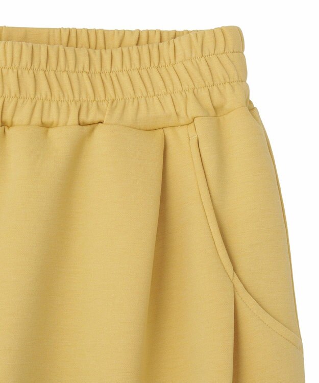 Green Parks ウエストタックＩラインカットスカート Yellow