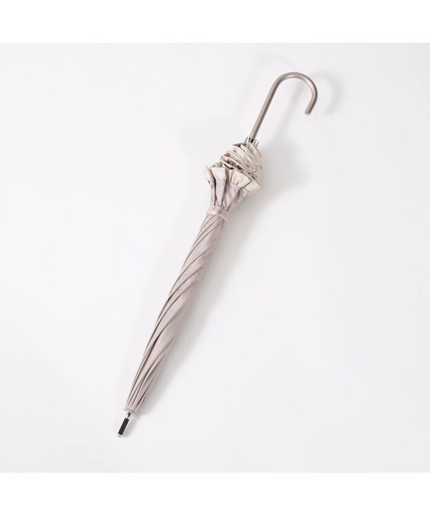 UNBILLION カシュネ cachenez / 【晴雨兼用】【日傘】 【UV カット率99.999.9％以上】PUバイカラーフリルバルーンショートパラソル ダークベージュ